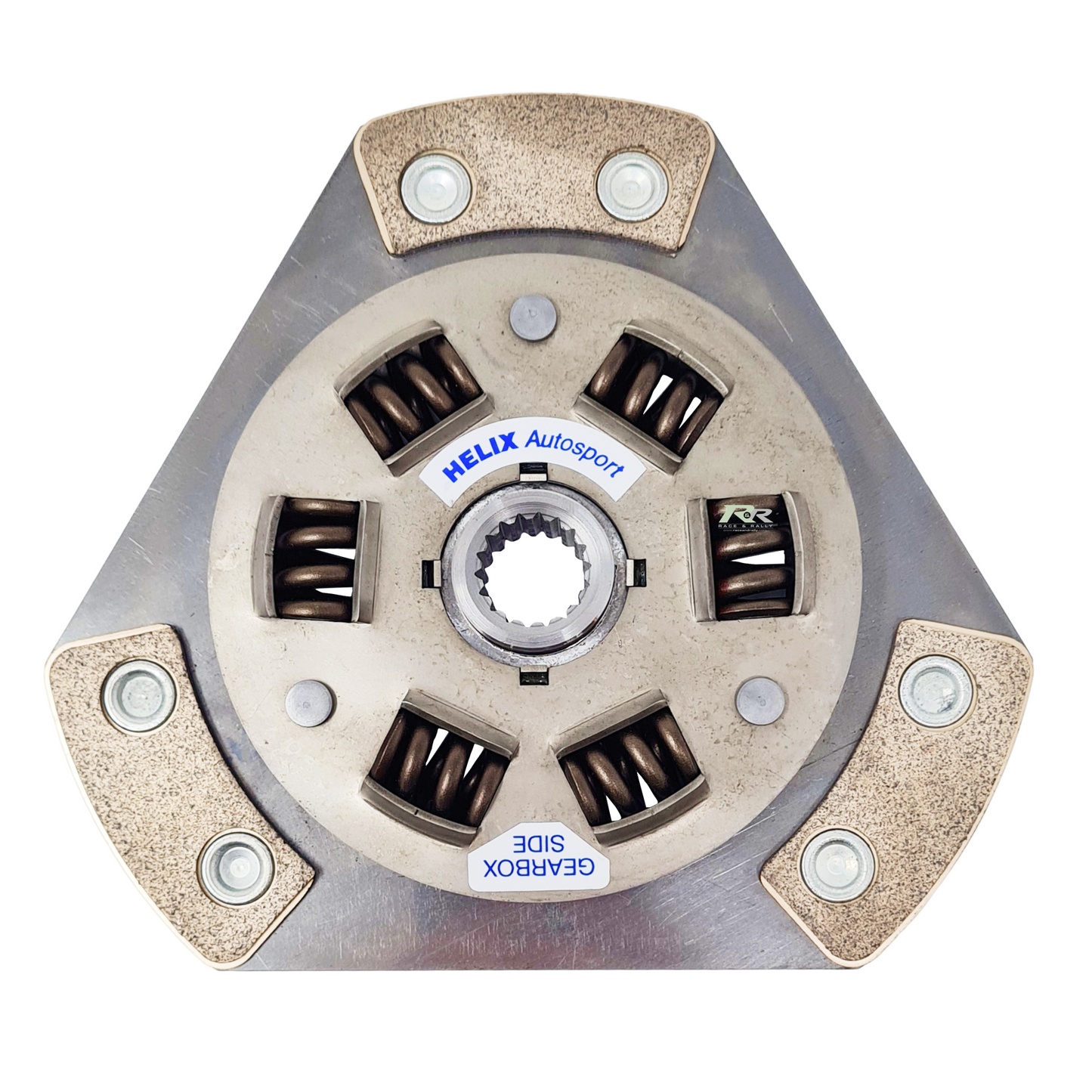 56-1000 - 3 Paddle Riveted Sprung Centre Cerametallic Clutch (Ø184mm x 7.20mm)