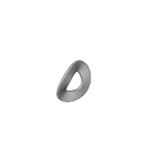 Elastic washer STD Ø8x17-0.8