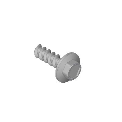 HEX head tapping screw Ø6x18