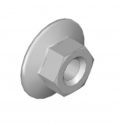 Nut with base M6x7,4x10 cl8