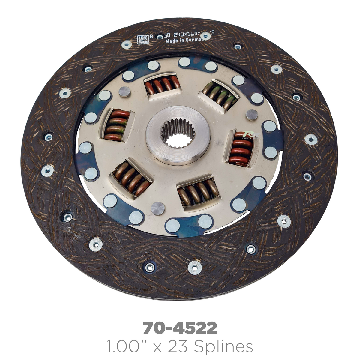 70-0000 - Spring Centered Organic Clutch Disc (Ø240mm x 8.00mm)