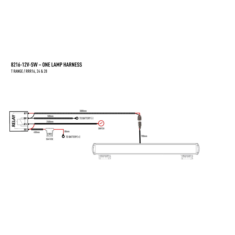 8216-12V-SW - Wiring Diagram