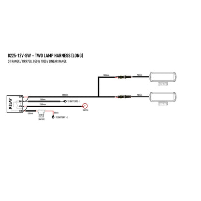 8225-12V-SW - Wiring Diagram
