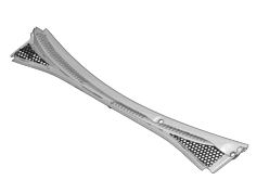 DS3 Cowl air intake grille