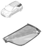 Left rear window