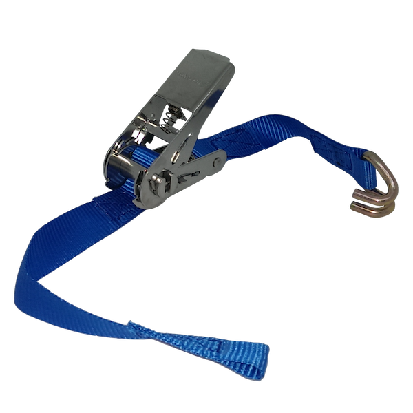 Spare wheel ratchet strap
