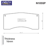 Endless N105SP Brake Pad Set