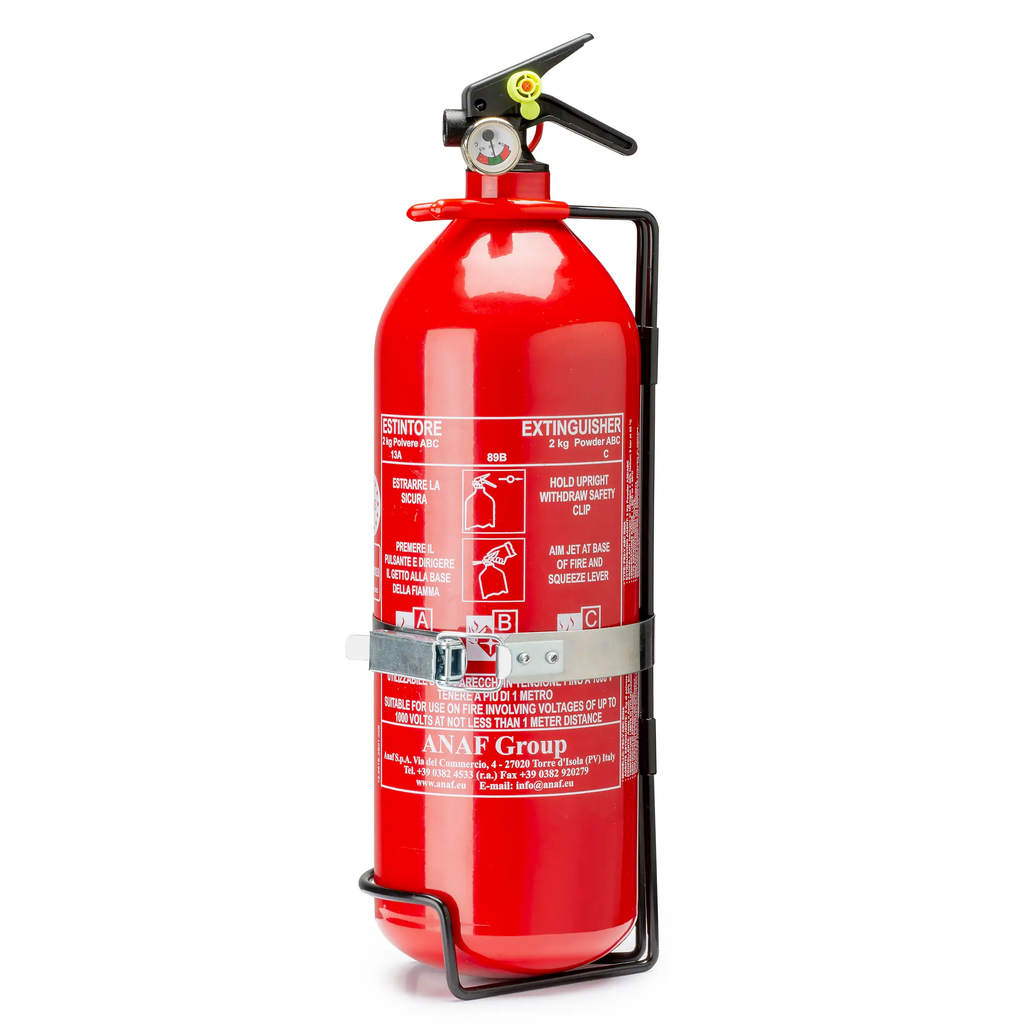 Sparco 2KG Powder ABC Hand Held Fire Extinguisher