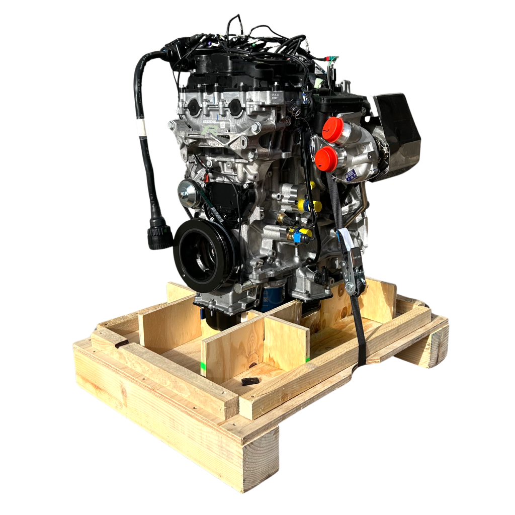 Rally 4 engine assembly