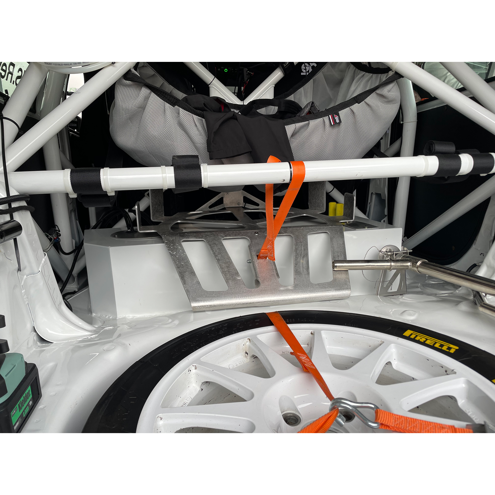 T3P - Spare Wheel Strap & Jack - Race and Rally
