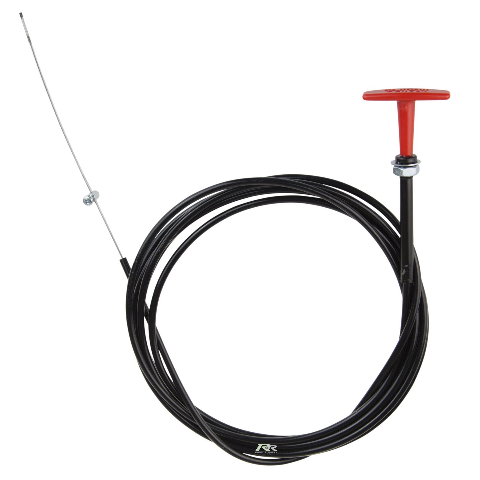 Lifeline T-Handle Pull Cable - Red - Race and Rally