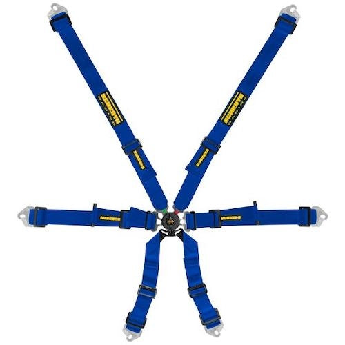Schroth Racing Flexi 2x2 FHR Specific Harness- Blue