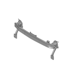 Bumper absorber crash bar