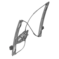 Right window regulator