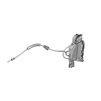 Left front door lock