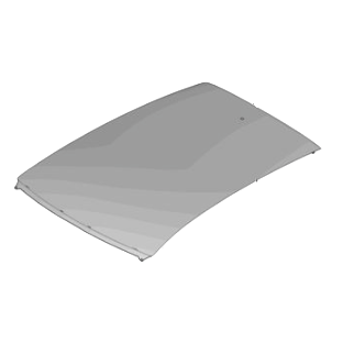 Roof skin - Without Aerial