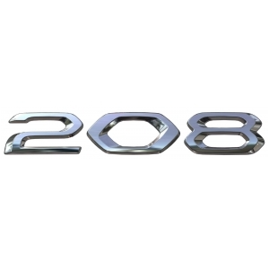 208 GT Line badge