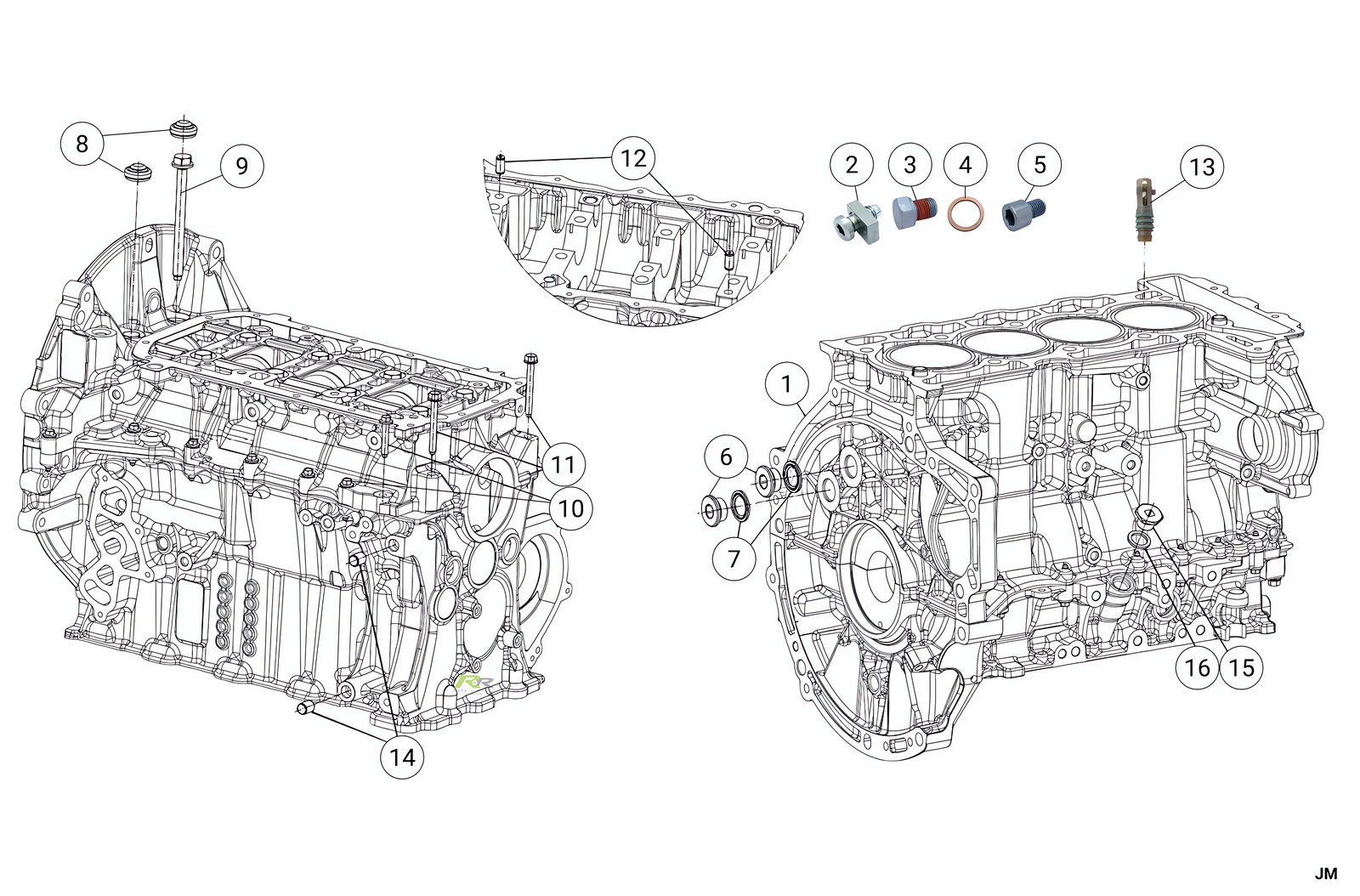 A11 - Engine Block & Crankshaft Accessories - Race and Rally