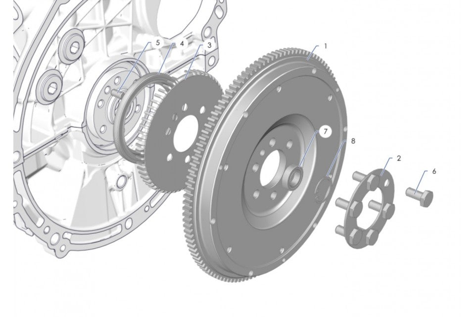 1310-Flywheel screw Damper rebuilding 