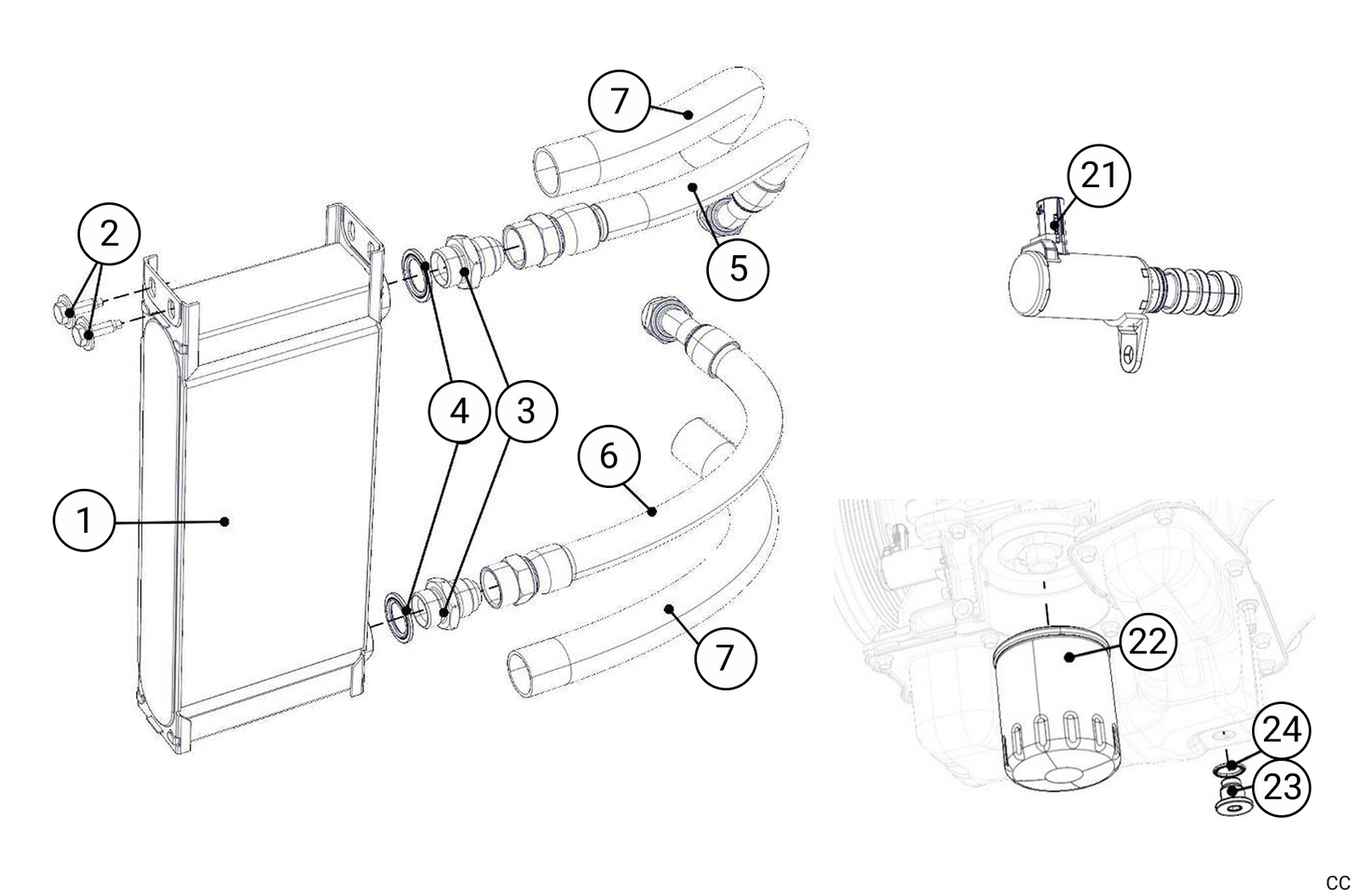 A15 - Lubrication - LR4 - Race and Rally