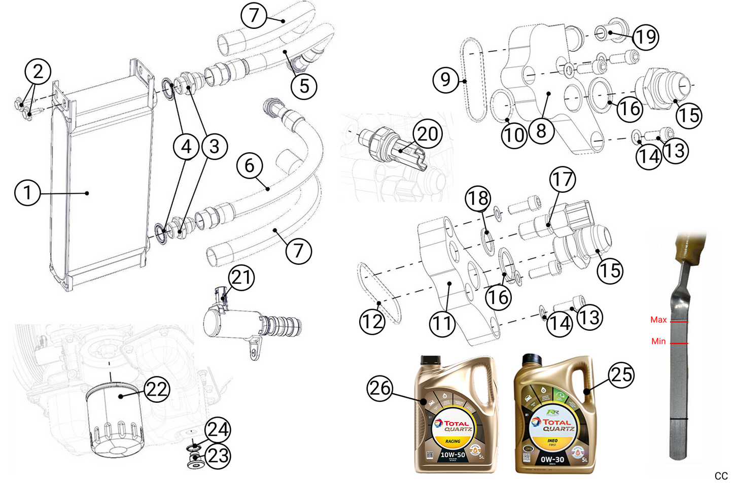 A15 - Lubrication - Race and Rally