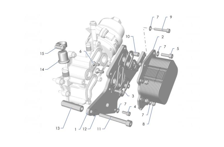 A17 - Water / Oil Exchanger - Race and Rally