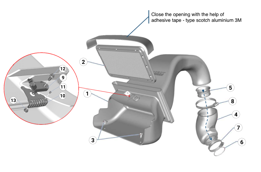 A26 - Air Intake - Race and Rally