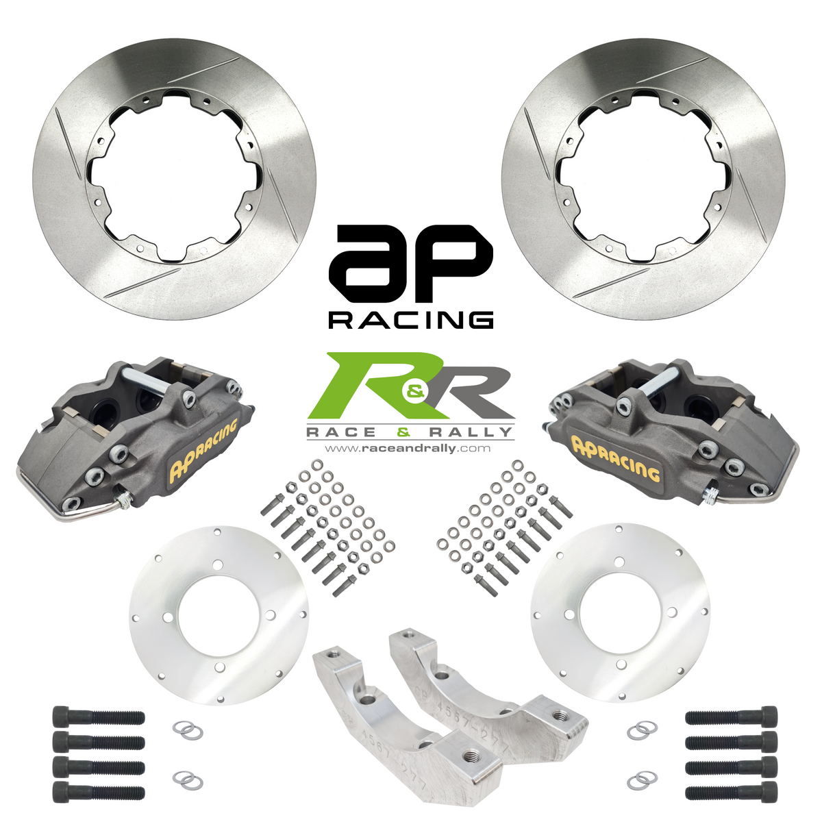 AP 13" Front Modular Brake Kit - CP4567 Caliper - Ø277x25mm Discs
