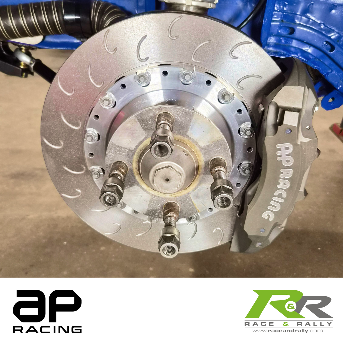 15-inch RandR AP 15" Ultimate Front Modular Brake Kit with CP6840 caliper and 310x32mm J face design brake discs.