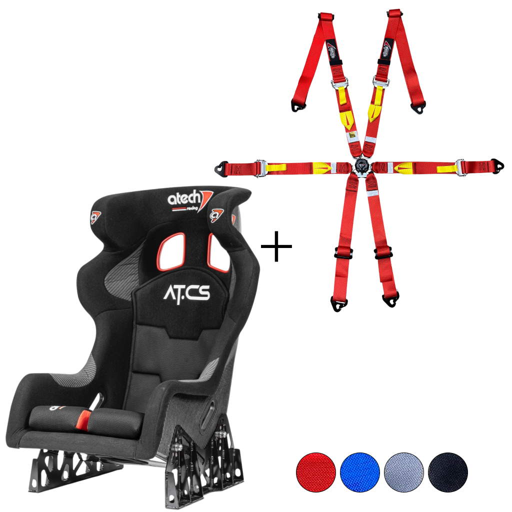 Atech AT-CS Seat & Harness Bundle