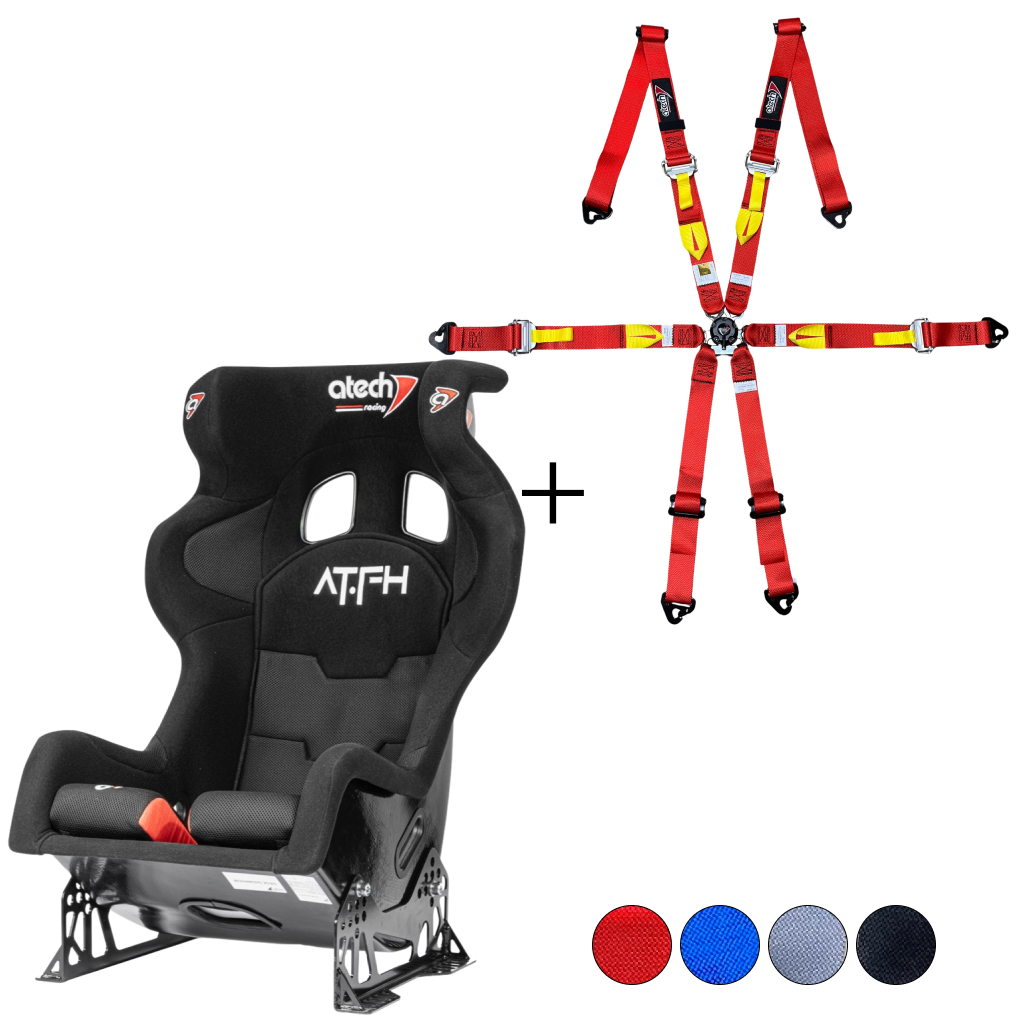 Atech AT-FH Seat & Harness Bundle