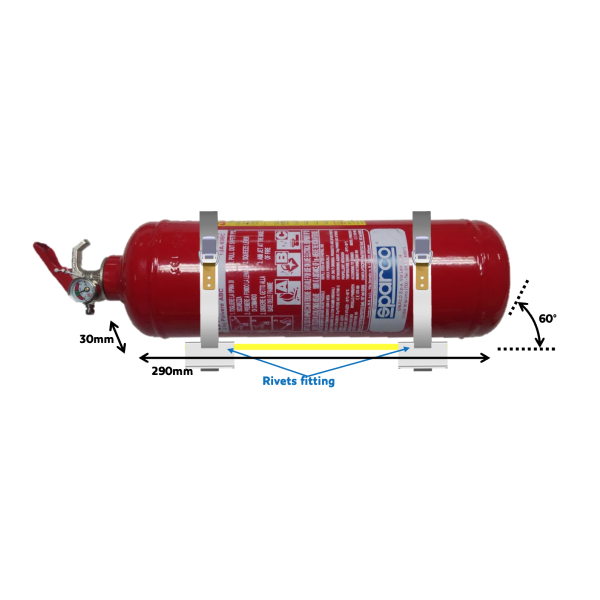 1602 - Anti torpedos tabs for portable fire extinguisher
