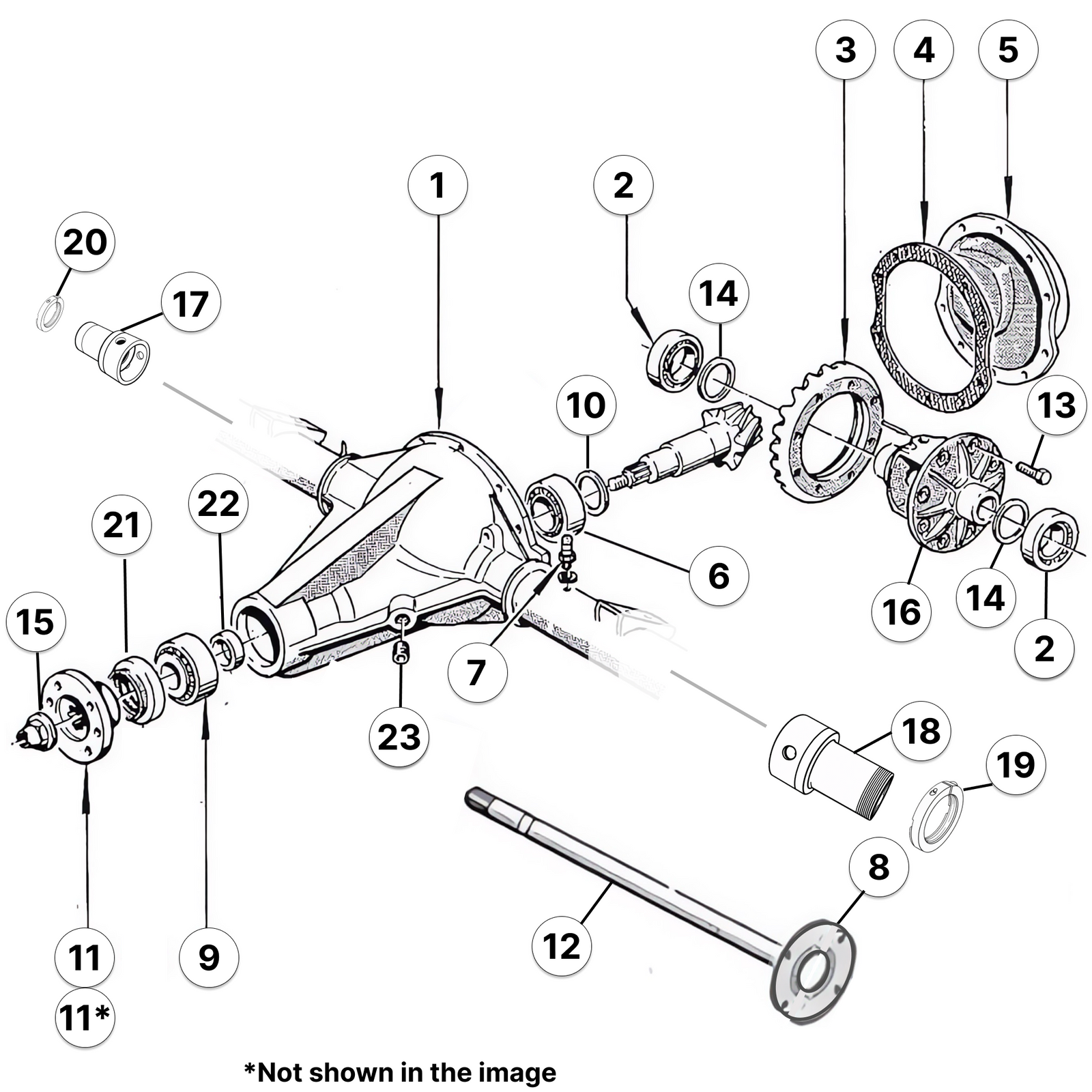 Atlas Axle Components - Race and Rally