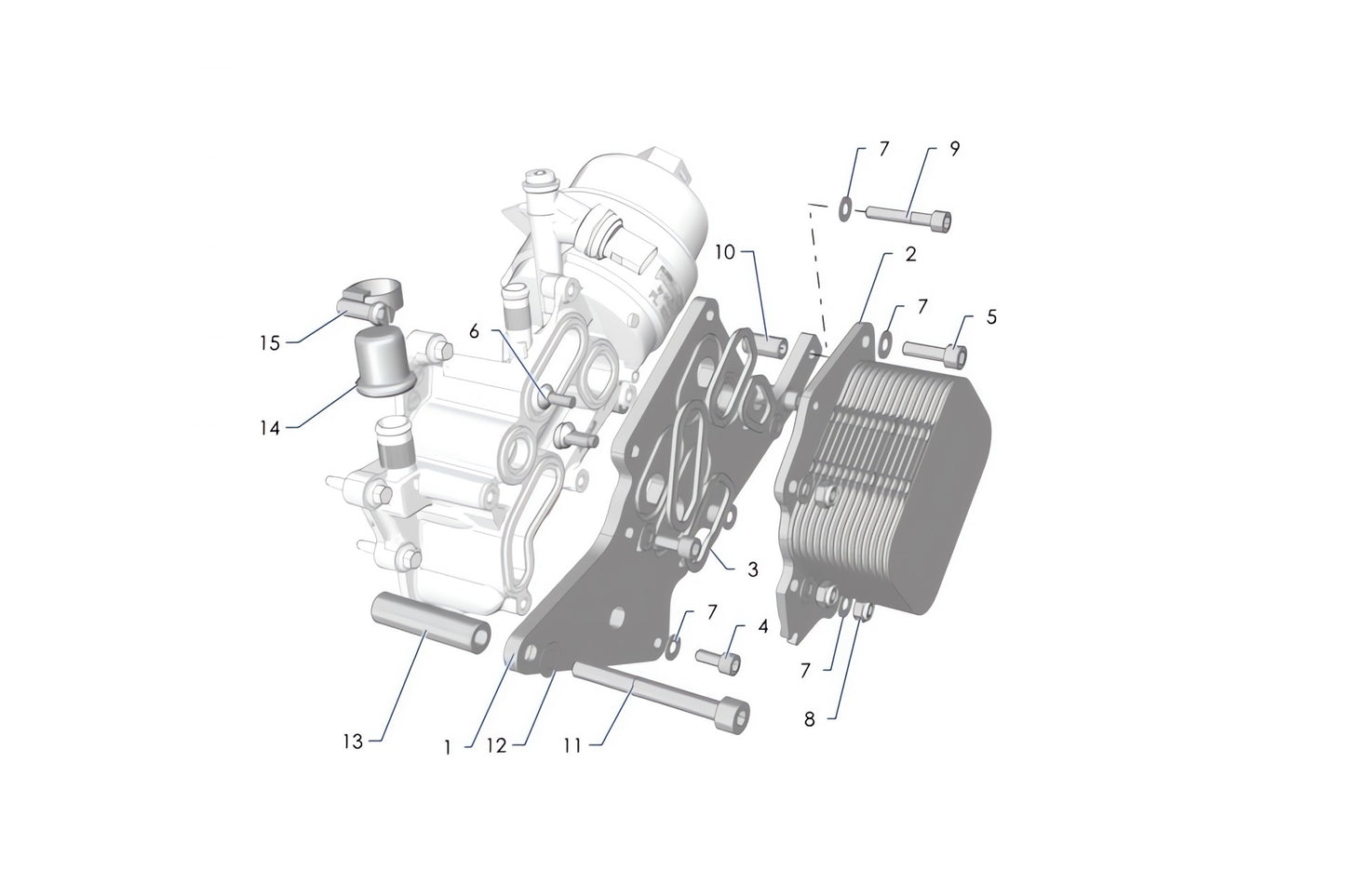 B13 - Oil - Water Heat Exchanger - Race and Rally