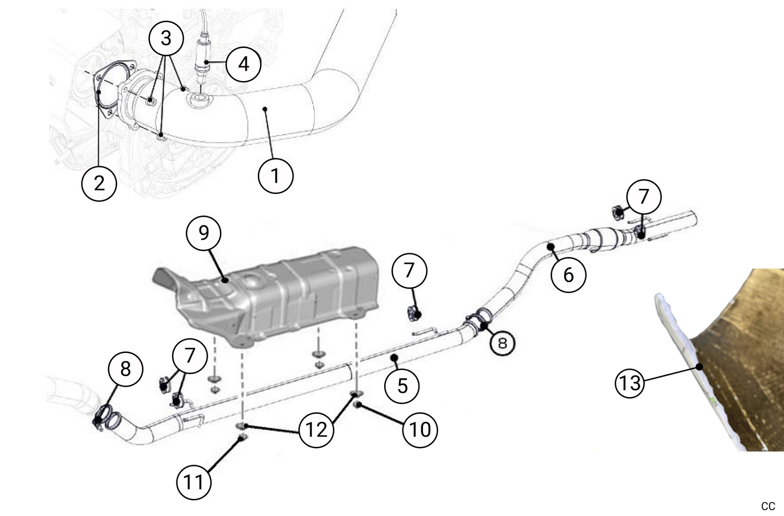 B21 - Exhaust Line - Race and Rally
