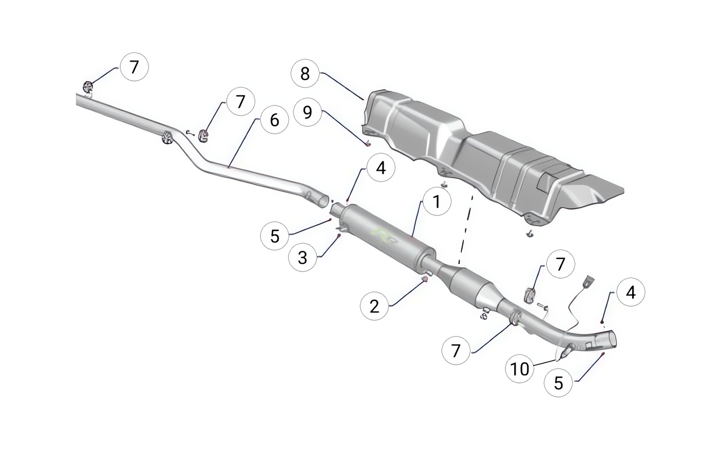 B21 - Exhaust - Race and Rally