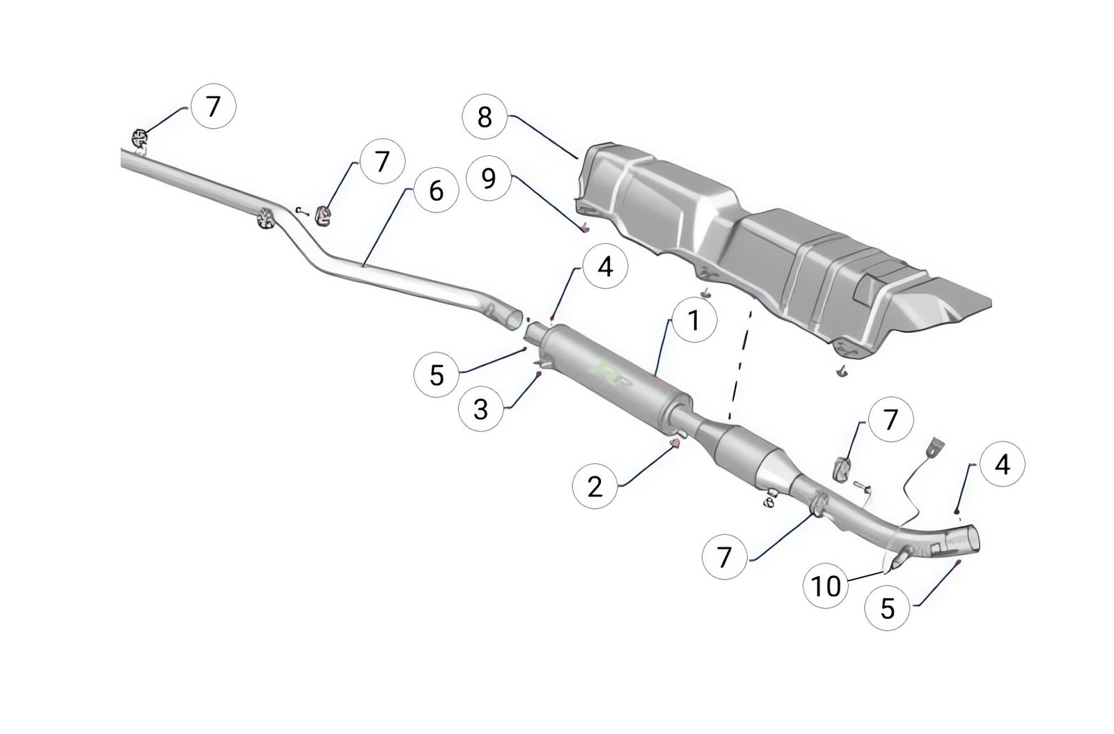 B21 - Exhaust - Race and Rally