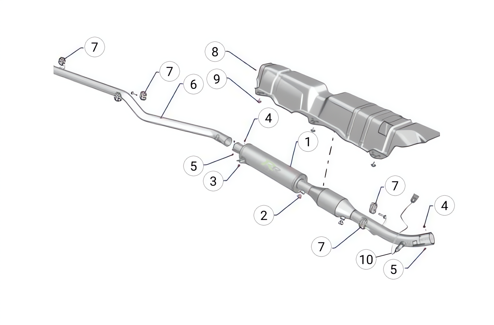 B21 - Exhaust - Race and Rally