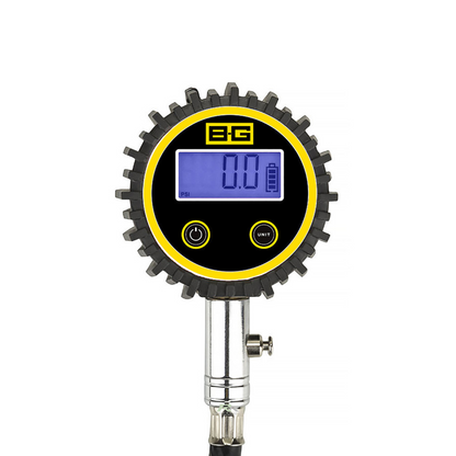 B-G Racing - 2.5" Digital Tyre Pressure Gauge - 0-60 PSI / 0-4 BAR - Race and Rally
