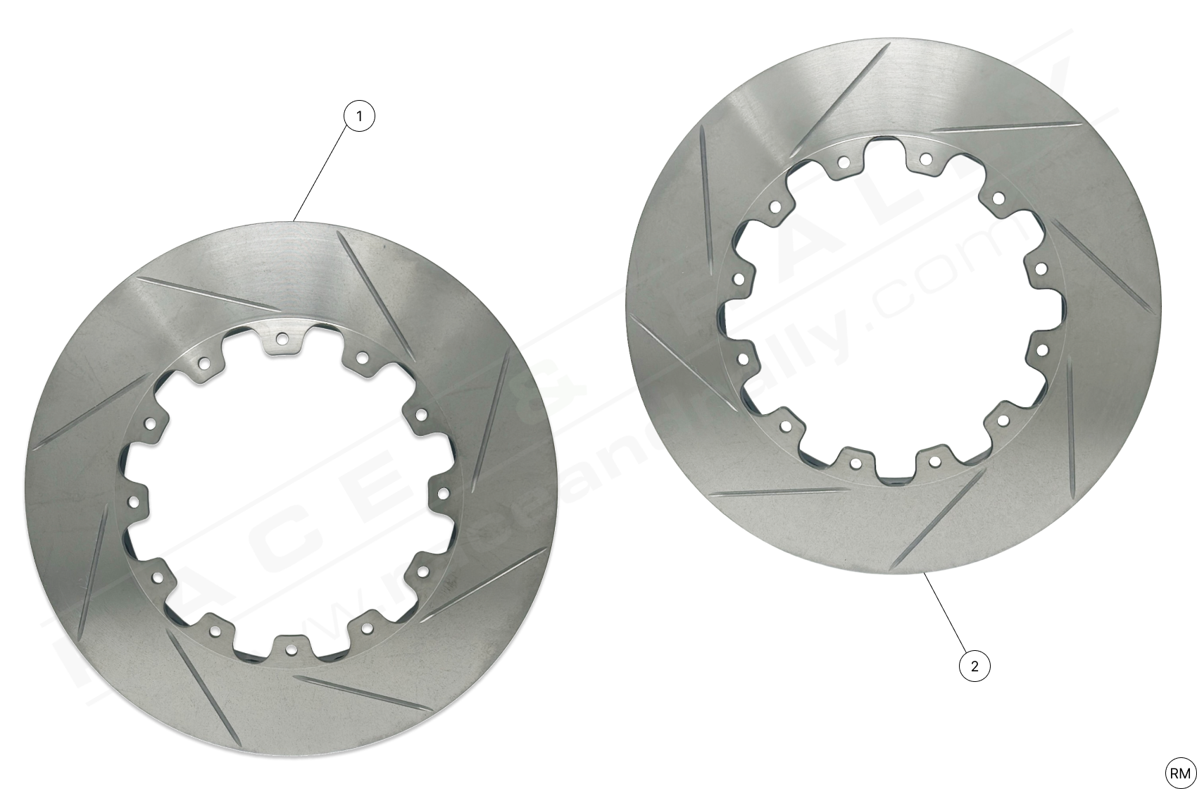 Rear Tarmac Brake Discs - Race and Rally