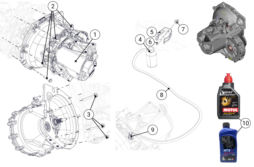 C23 - Gearbox - Race and Rally