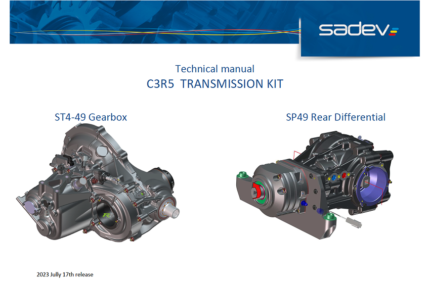 Gearbox and Rear Differential Technical Manual