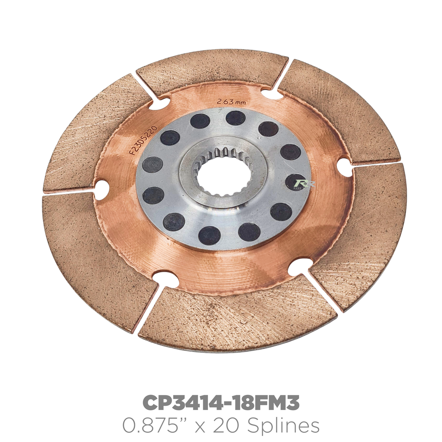 CP3414 - 6 Paddle Sintered (Ø140mm x 2.62mm)