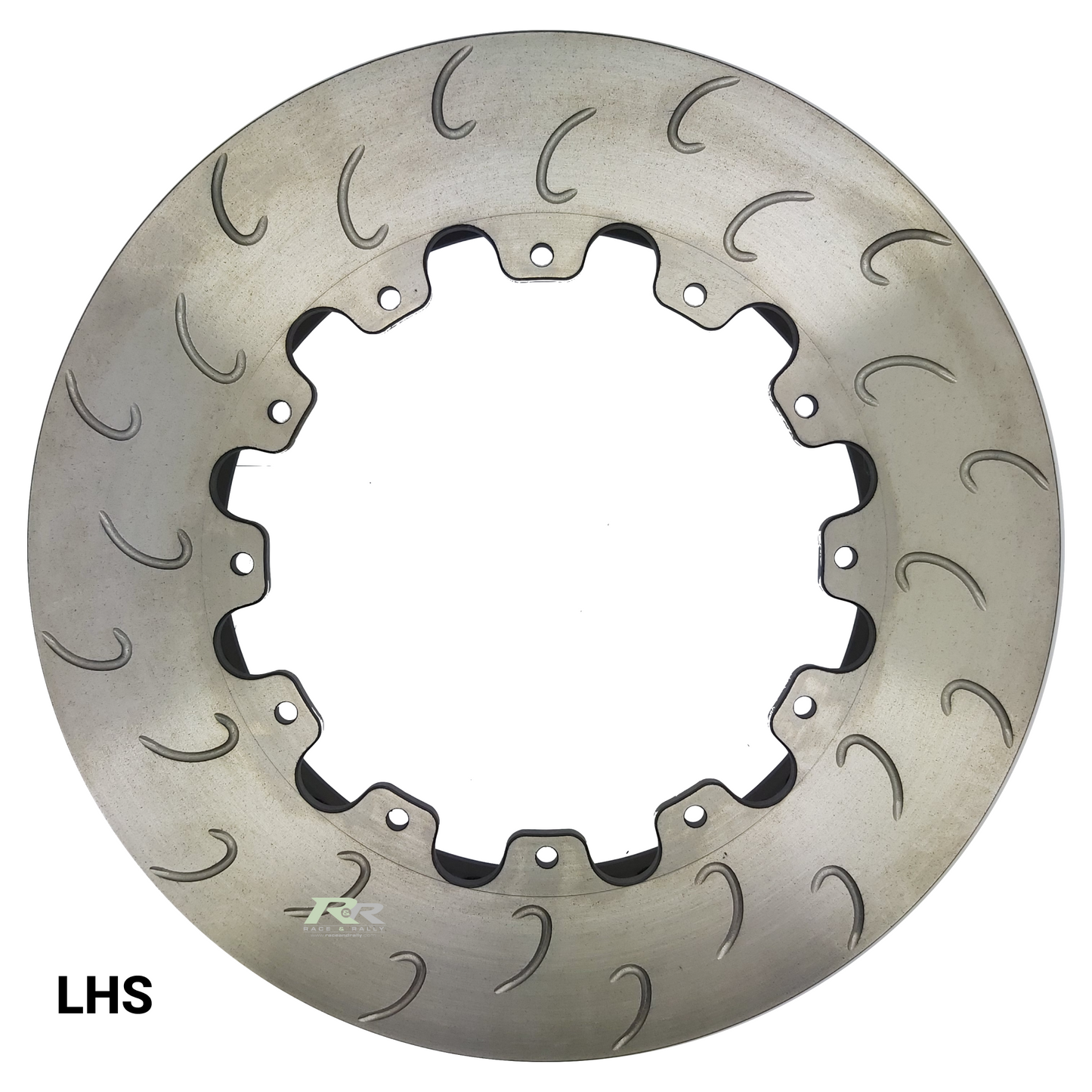 Ø304mm x 28.0mm Ventilated Brake Disc - 12 x 177.8mm PCD - 14.0mm Air Gap - 203.2mm Eye Diameter - Race and Rally