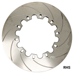 Ø330mm x 27.0mm Ventilated Brake Disc - 12 x 196.0mm PCD - Floating - RHS
