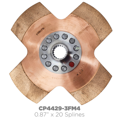 CP4429 - 4 Paddle Sintered for High Torque Applications (Ø184mm x 2.62mm)