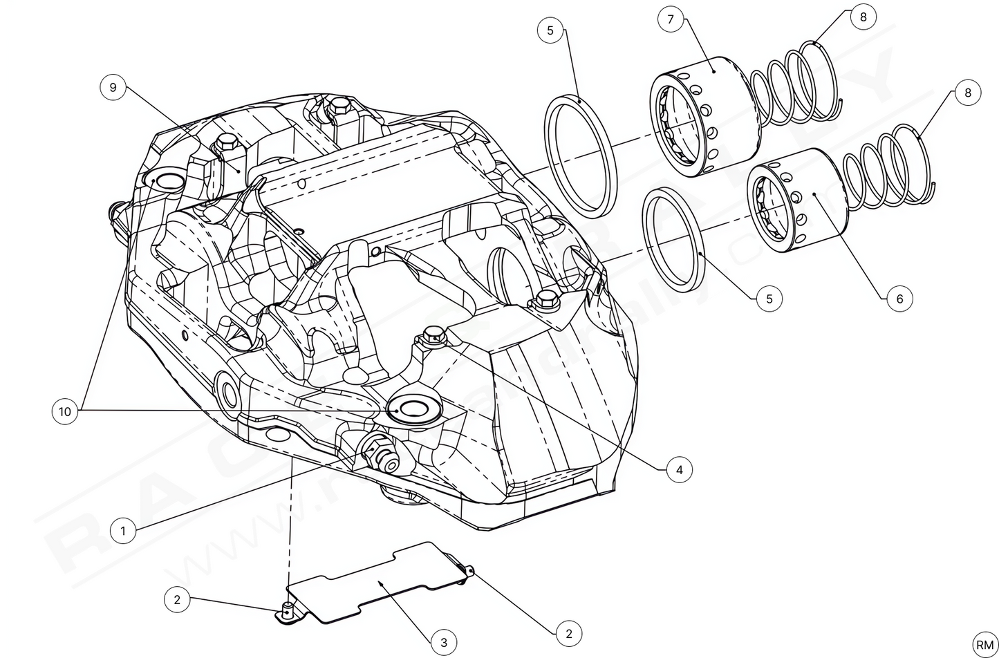 Brake Calipers - Race and Rally