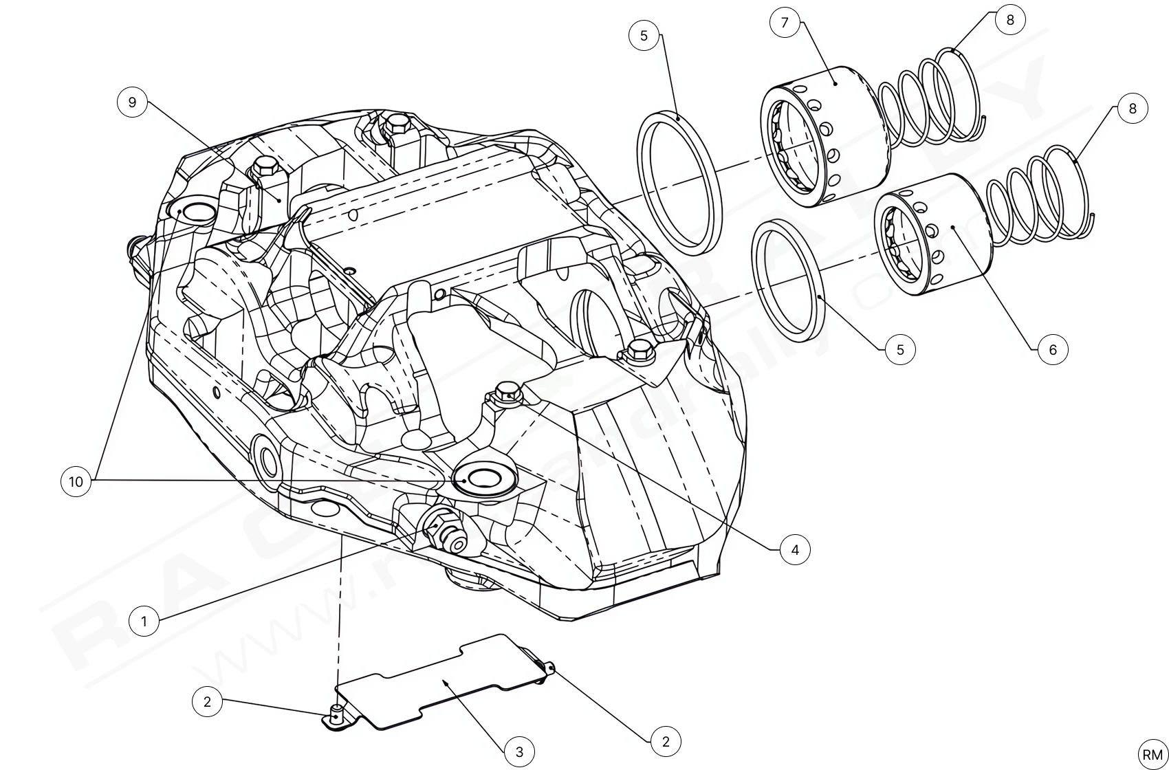 Brake Calipers - Race and Rally