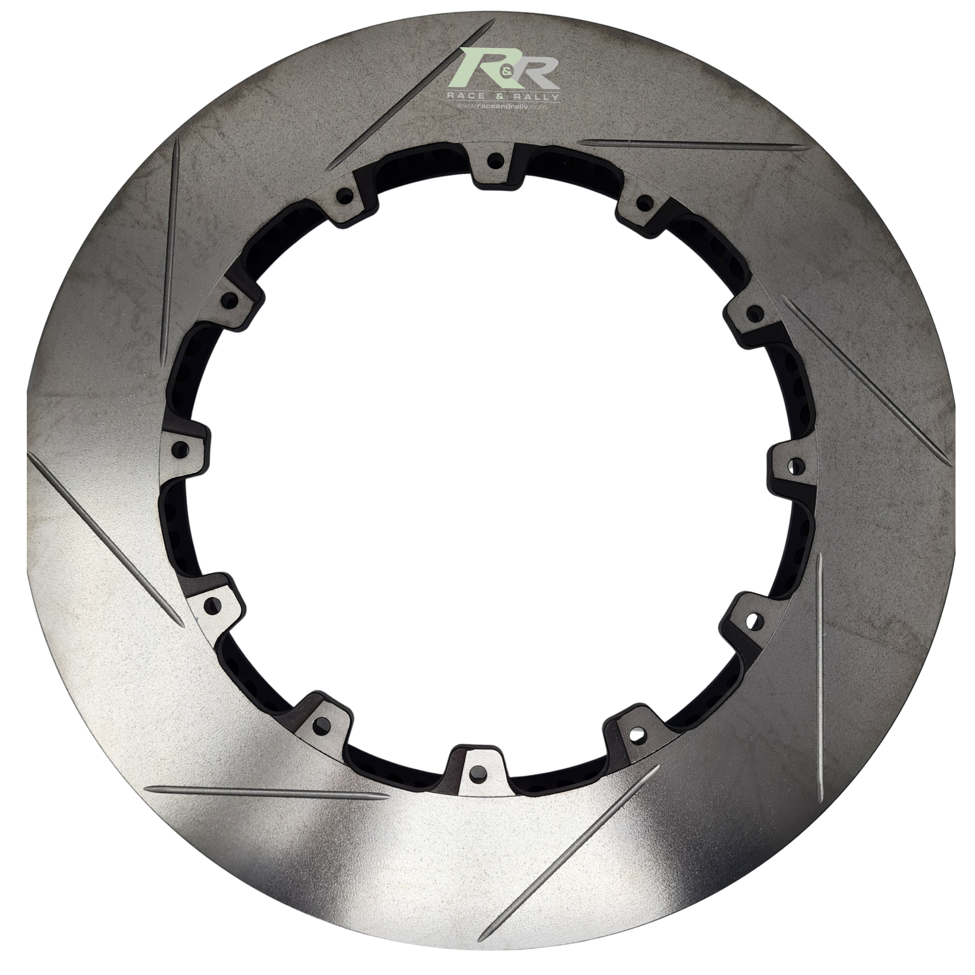 M3 E92 Brake Disc Service Kit - Strap Drive - Grooved - Race and Rally