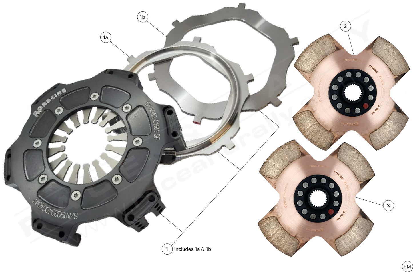Clutch Assembly - Evo
